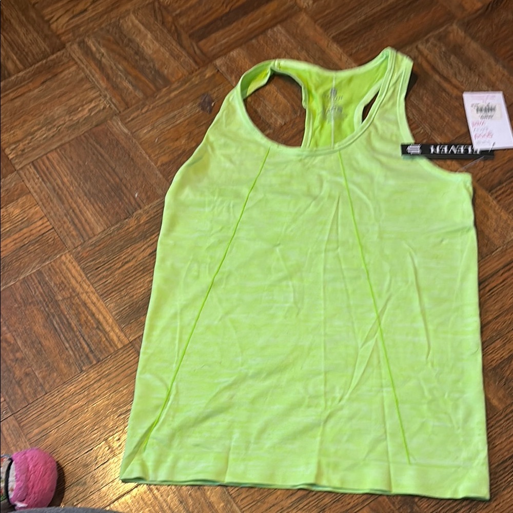 Heath Ceramics Green Racerback Tank Top Athletic Style
